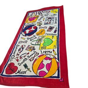 Brighton SUMMER CHIC Beach Towel 35”x68” Large